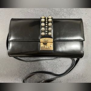 Valentino black crossbody bag